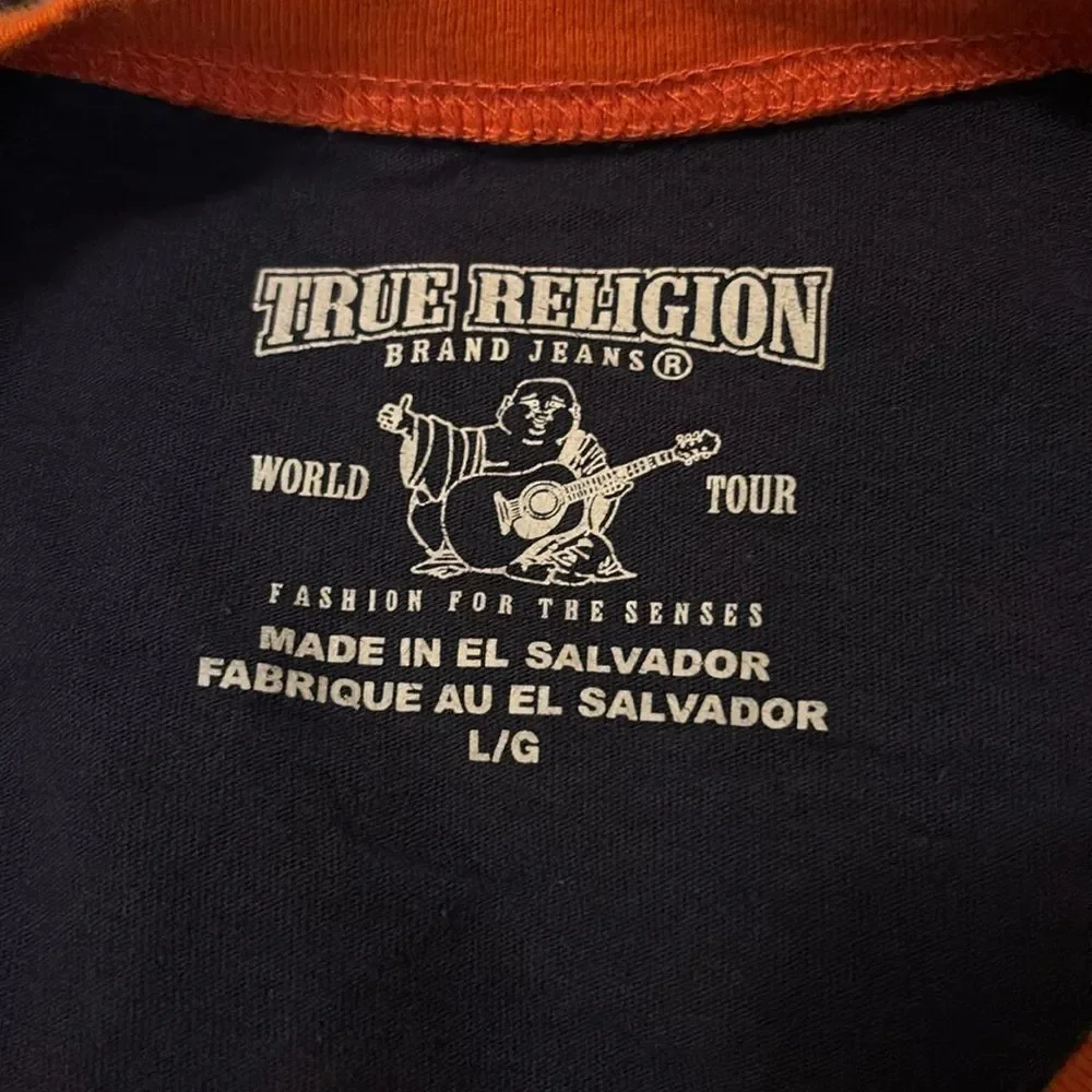True religion tshirt tee shirt large